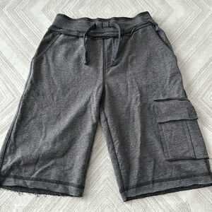 Mish Boys Dark Grey Cargo Sweat Shorts